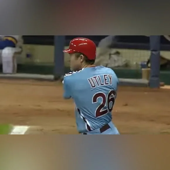 Majestic Authentic Philadelphia Phillies Chase Utley Cooperstown Jersey Mens XXL - Picture 4 of 7